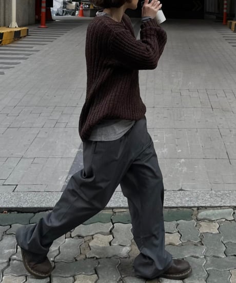 cotton mesh knit