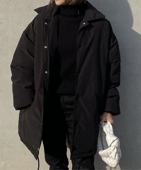 oversize coach jacket black