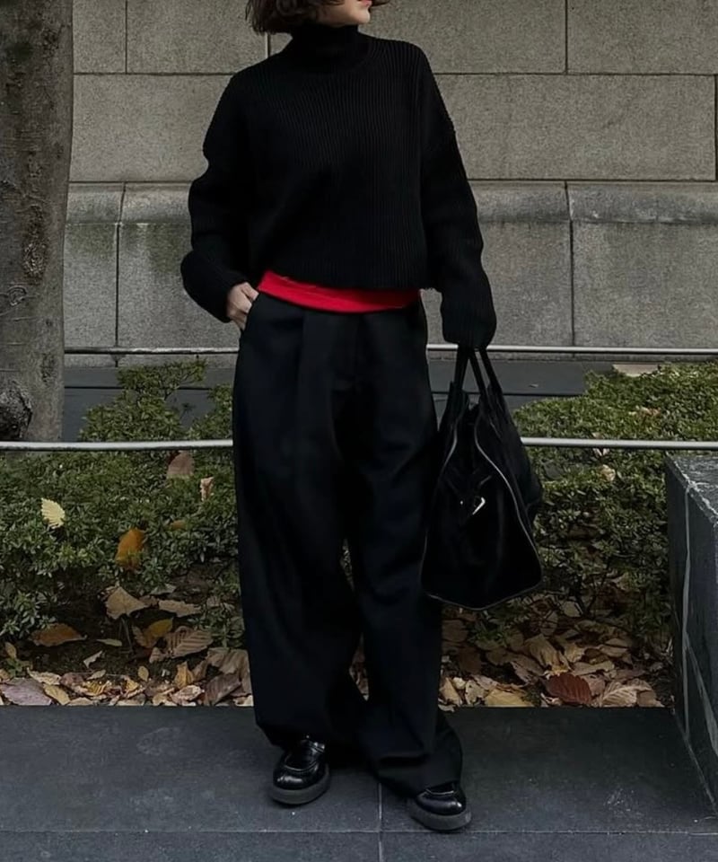 【即購入OK】STONE  クルーネックロンT サイズS レッド セール】re_k by JUNRED / ロングスリーブフットボールゲーム