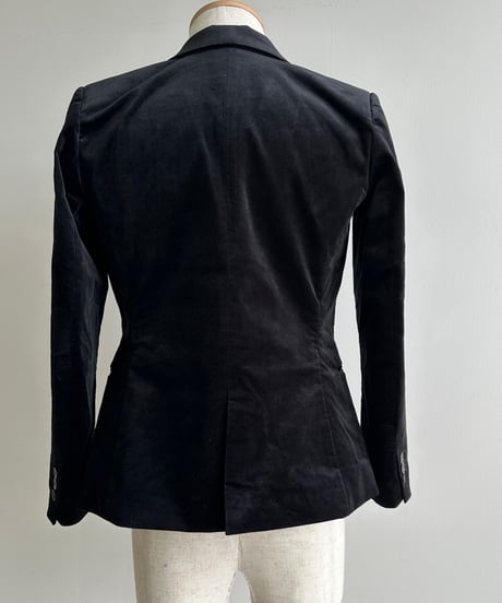 ok.soon×piccadilly velours jacket(black)