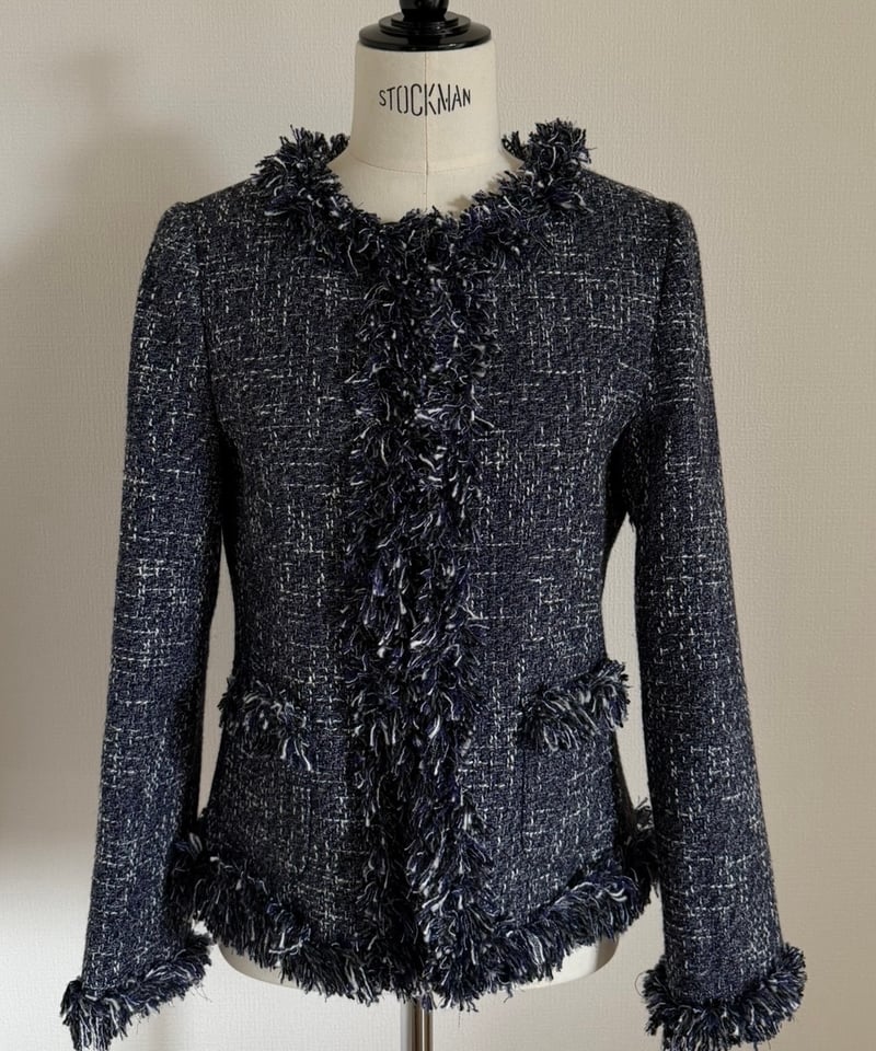color tweed jacket | ok.soon