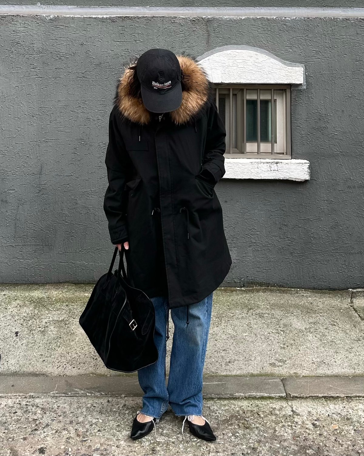 【ok.soon】モッズコート　M-51 fishtail parka　ブラック M-51 fishtail parka | ok.soon