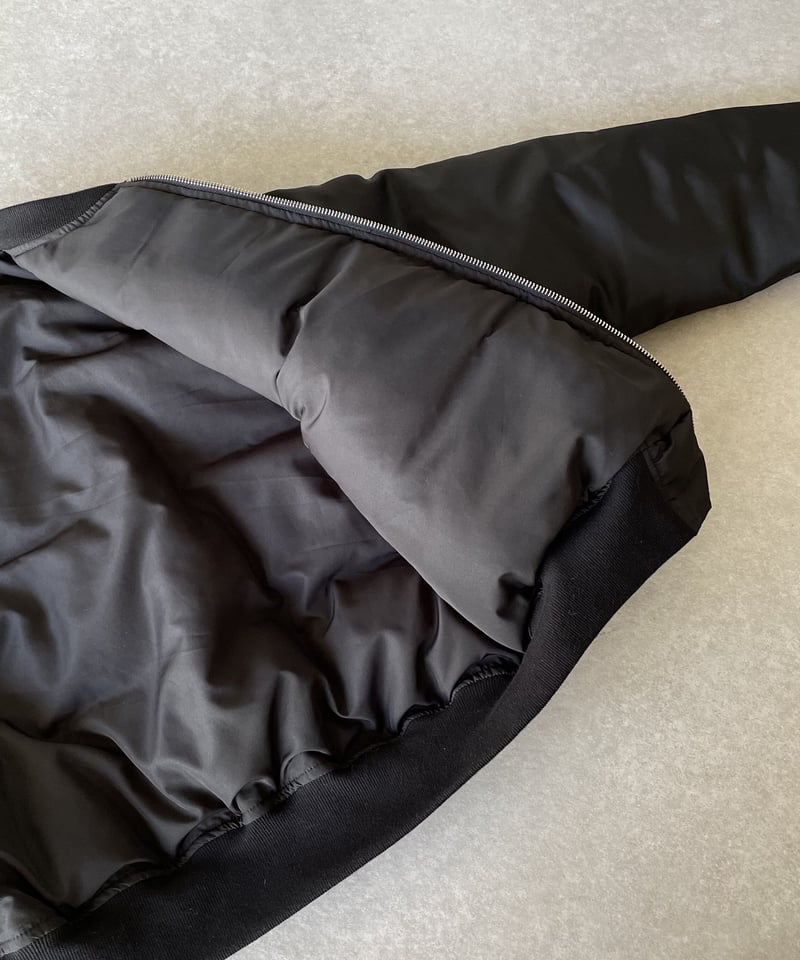 ok.soon / MA-1 ボンバーブルゾン 新品同様 bomber blouson black | ok.soon