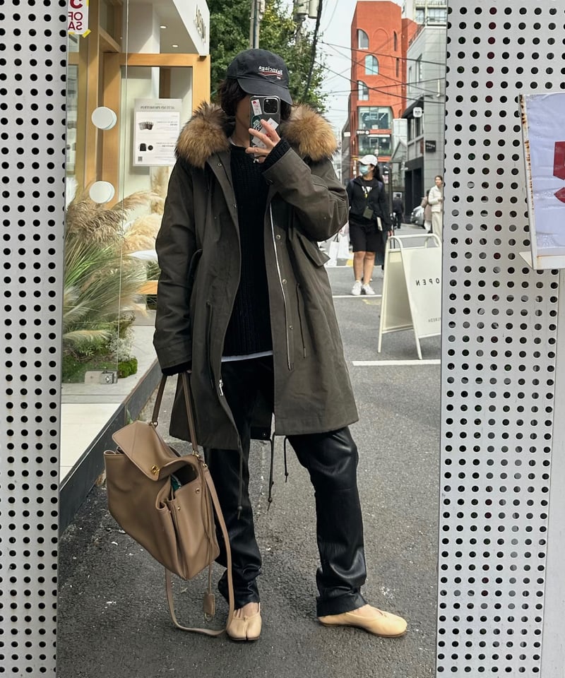 new fake leather pants | ok.soon