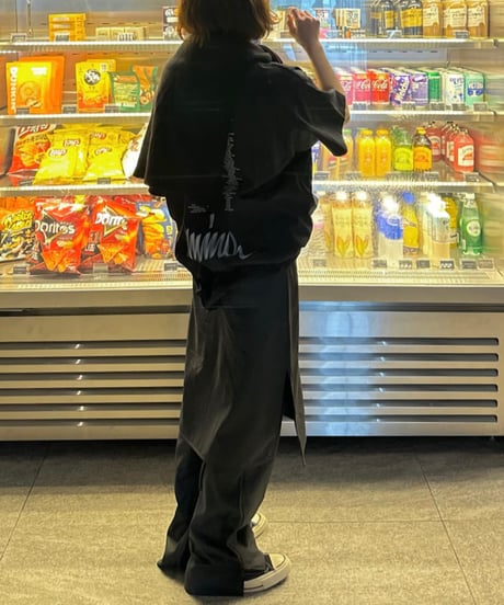 trousers with skirt