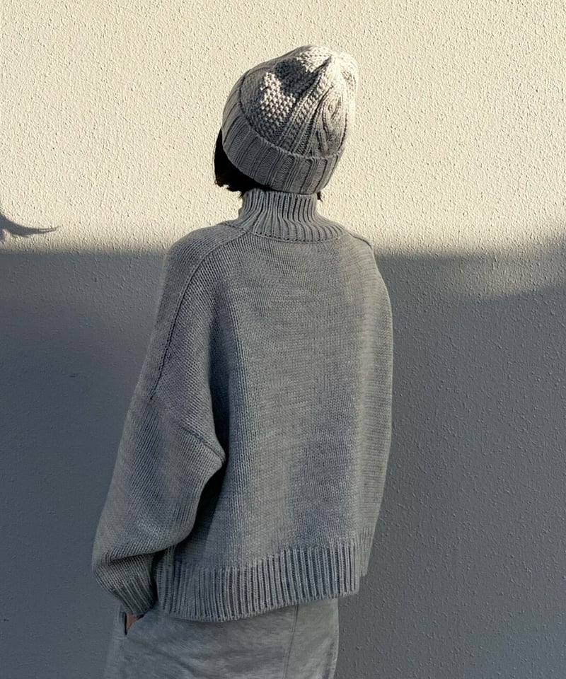 high neck knit(gray/black/offwhite) | ok.soon high neck knit(gray/black/offwhite) | ok.soon