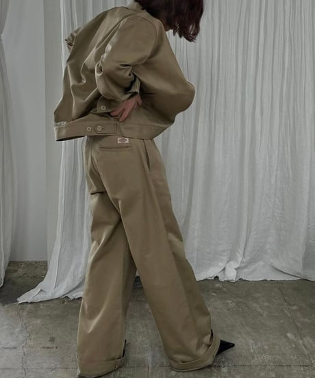 ok.soon×dickies eisenhower jacket