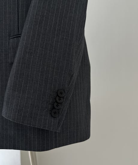 pinstripe tailored jacket