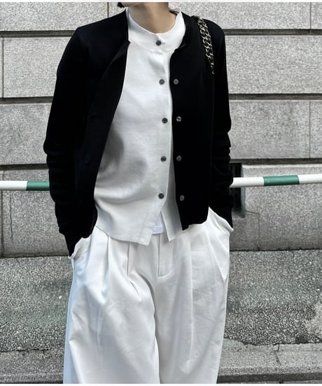 layered cardigan