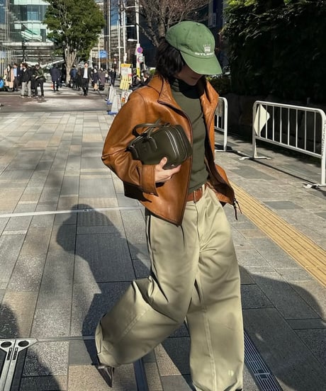 ok.soon×dickies wide chino pants(new beige)