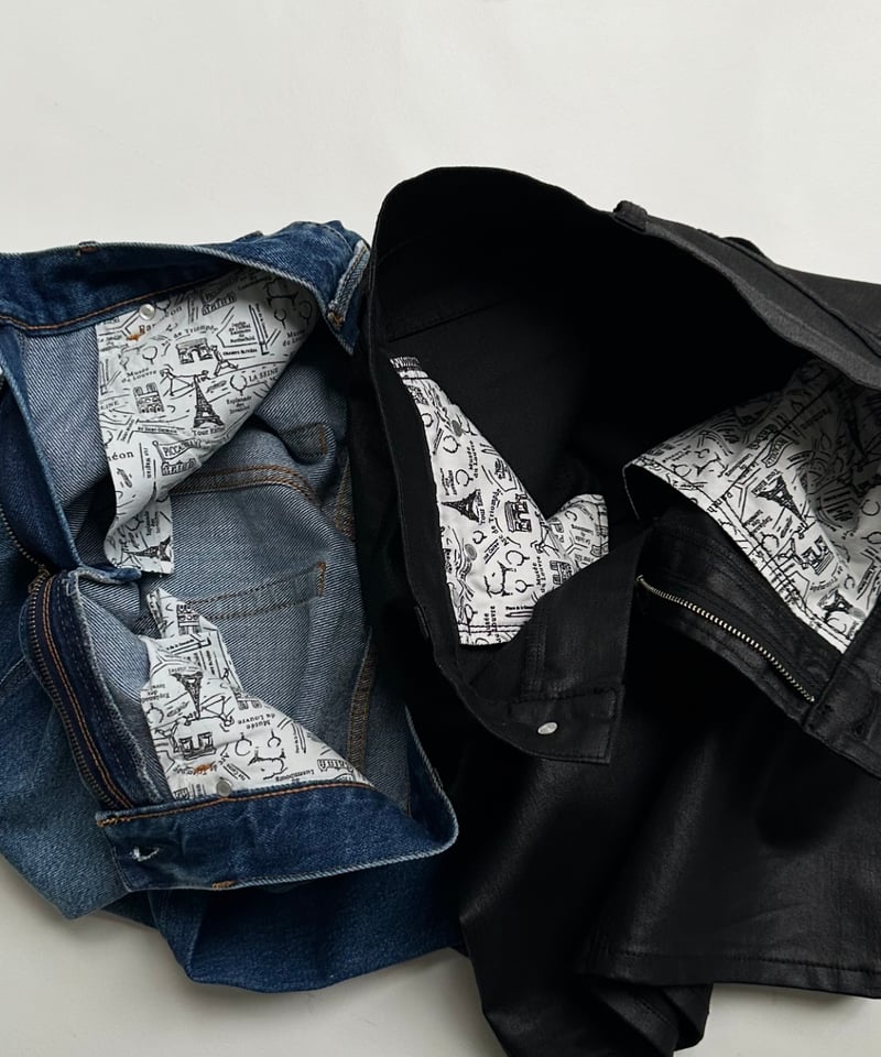 ok.soon×piccadilly OGC DENIM MAXI SKIRT | ok.soon ok.soon×piccadilly OGC DENIM MAXI SKIRT | ok.soon