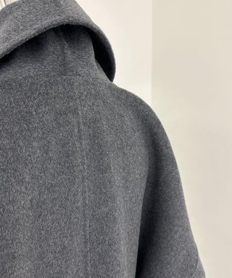 wool gown coat