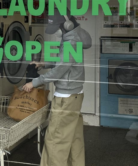 ok.soon×dickies wide chino pants