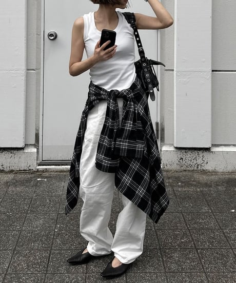 cotton white pants