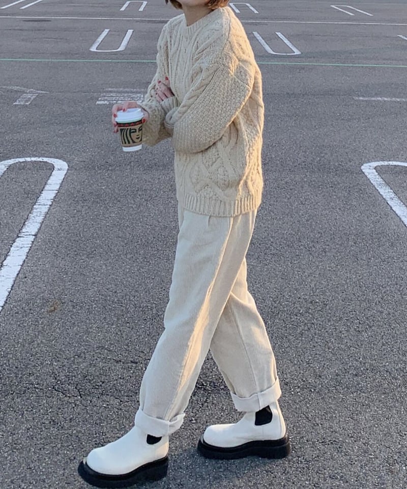 コーデュロイテーパードパンツ | ok.soon コーデュロイテーパードパンツ | ok.soon