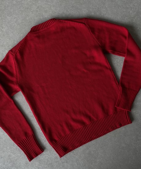 cotton sweater (red)