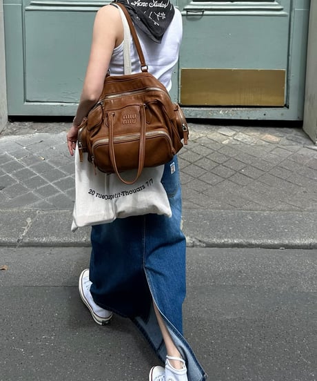 ok.soon×piccadilly OGC DENIM MAXI SKIRT