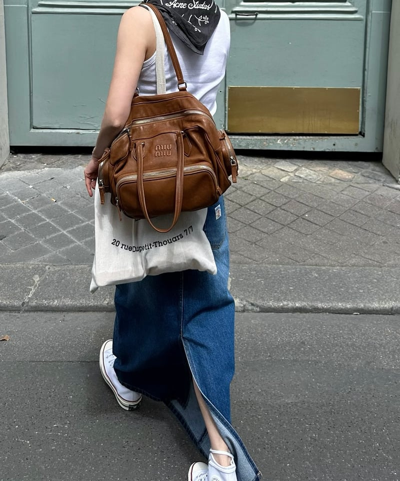 ok.soon×piccadilly OGC DENIM MAXI SKIRT | ok.soon ok.soon×piccadilly OGC DENIM MAXI SKIRT | ok.soon