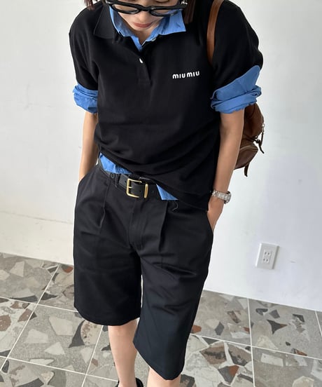 ok.soon×dickies chino half pants