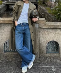 linen balmachan coat