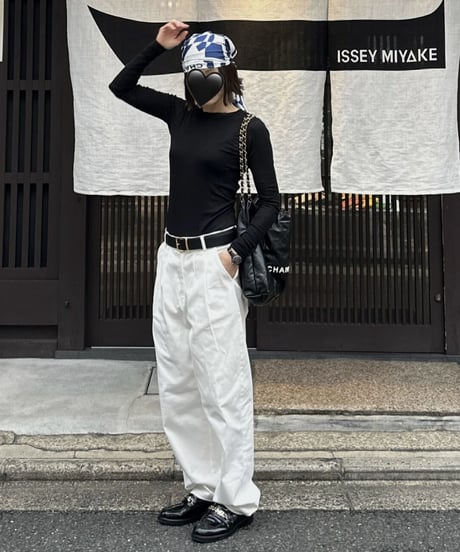 cotton white pants