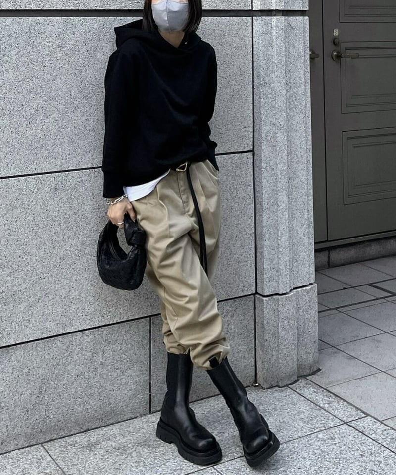 ok.soon×dickies 2tuck tapered chino pants | ok...