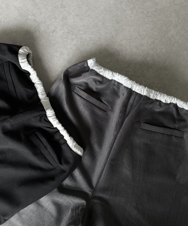 【ok.soon】オクスン　未開封　easy slacks   ブラック easy slacks | ok.soon