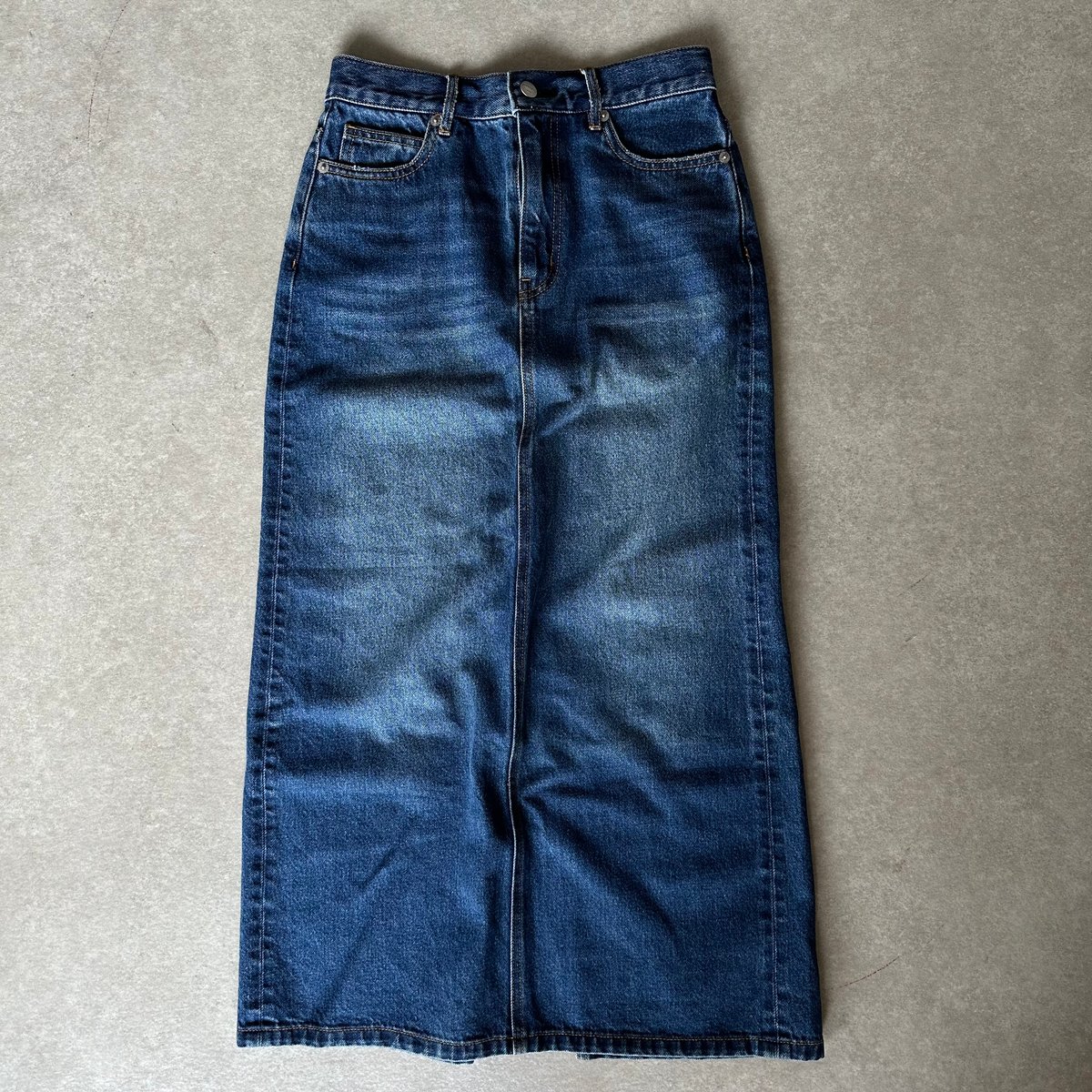 ok.soon×piccadilly OGC DENIM MAXI SKIRT | ok.soon ok.soon×piccadilly OGC DENIM MAXI SKIRT | ok.soon