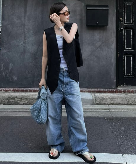 original wide denim blue
