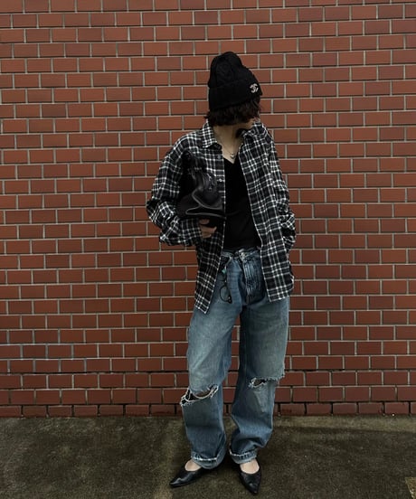 flannel check shirt