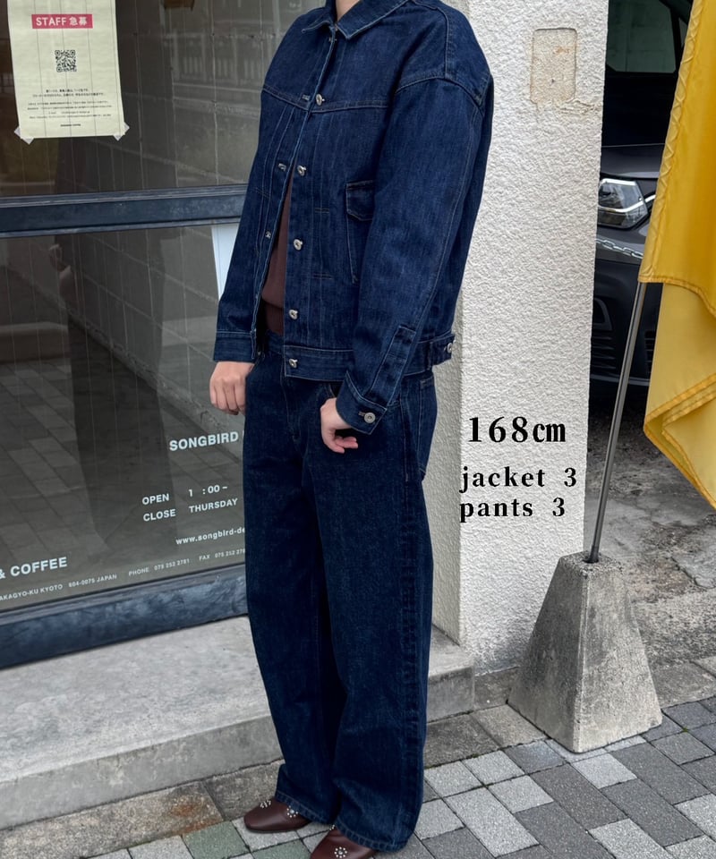 indigo denim ［jacket］ | ok.soon