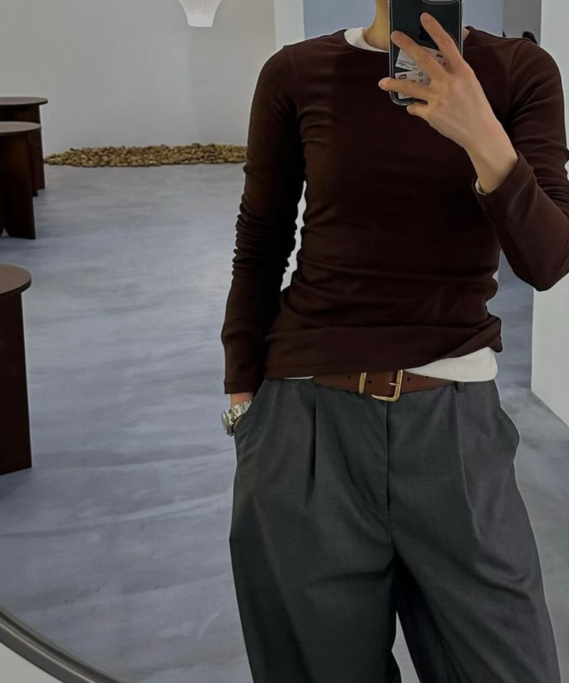 tight long sleeve t | ok.soon