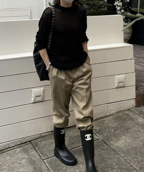 summer knit (black)