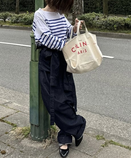 indigo denim all in one