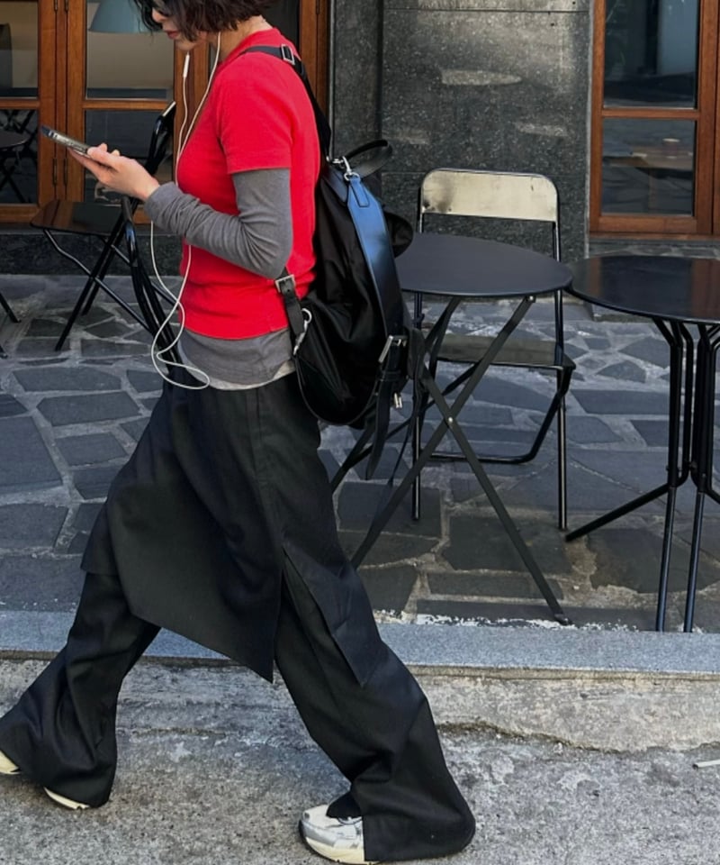 trousers with skirt | ok.soon