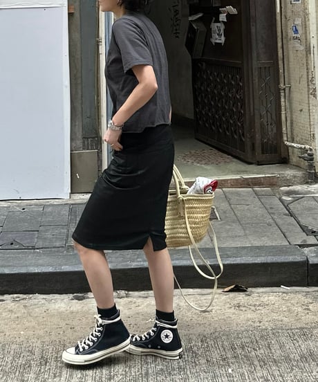 original logo t shirt black(sumikuro)