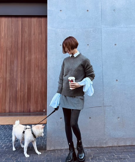 ok.soon×saaya724 tulip blouse