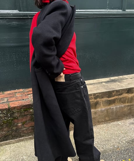black cotton pants