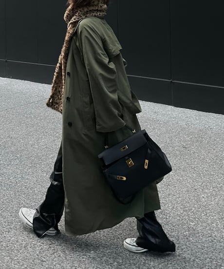 military trench coat