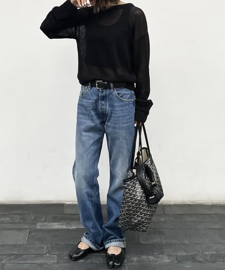 summer knit (black)