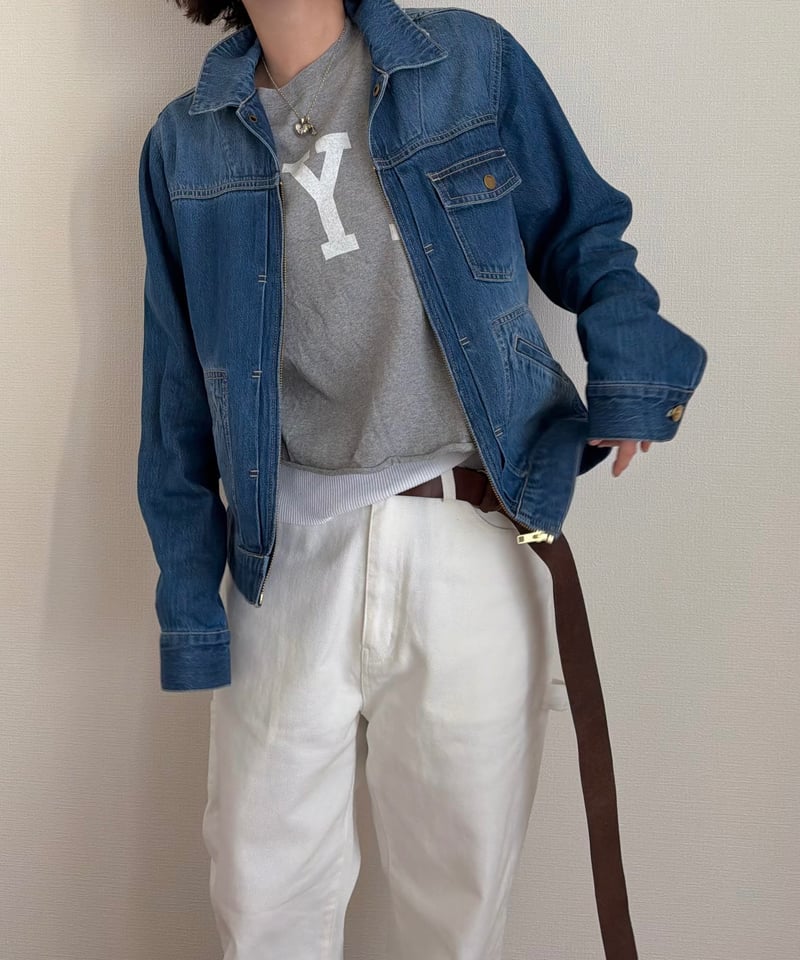 select］piccadilly french denim jacket | ok.soon