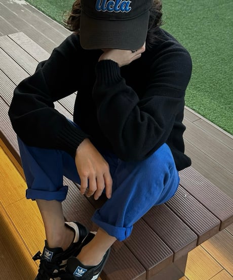 ok.soon×piccadilly OGC DENIM OVERDYE PANTS