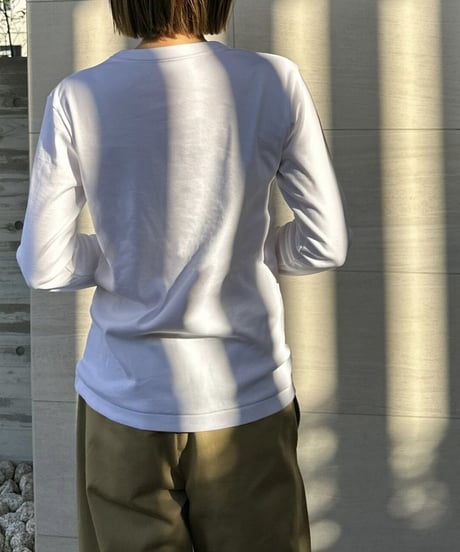 ［long sleeve］layered t shirt ※waist layered※