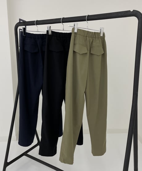 high waist tapered slacks(khaki/black/navy)