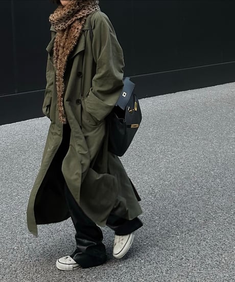 military trench coat
