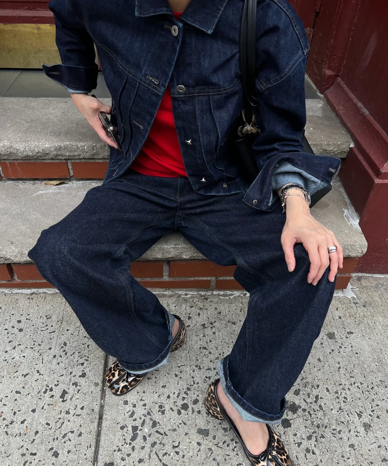 indigo denim ［jacket］ | ok.soon