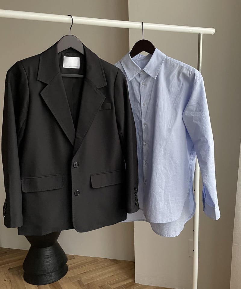 tailored jacket (black) | ok.soon