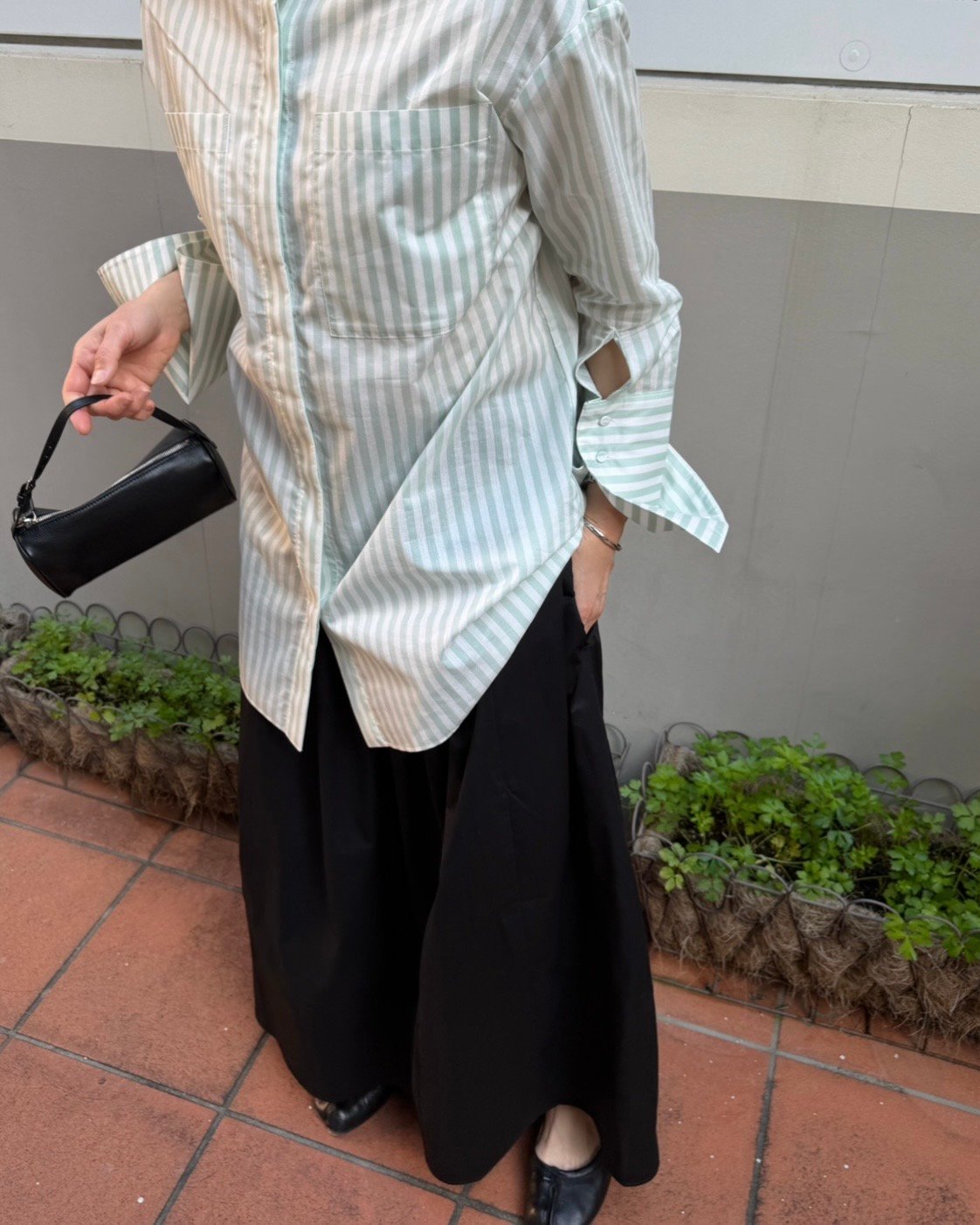 crisp cotton skirt | ok.soon