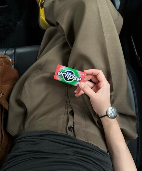1tuck casual slacks khaki