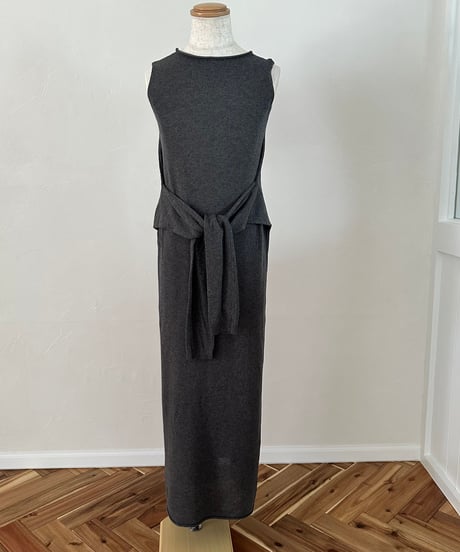 relax series linen blend maxi dress